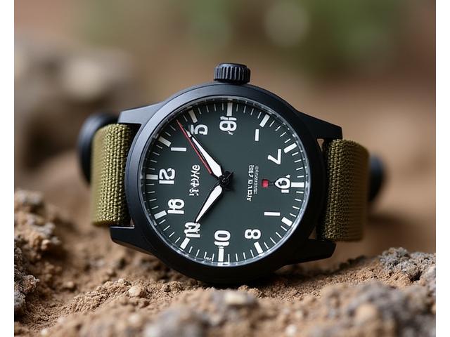 Rugged field watch for outdoor use